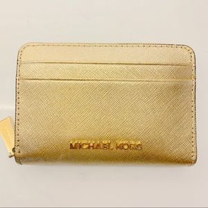 Michael Kors - Mini Gold Wallet